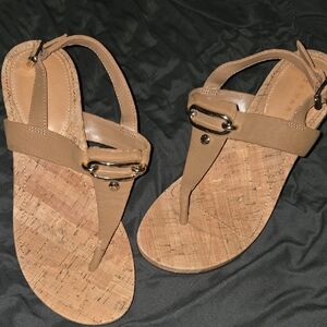 Alex Marie Tan Cork Sandals